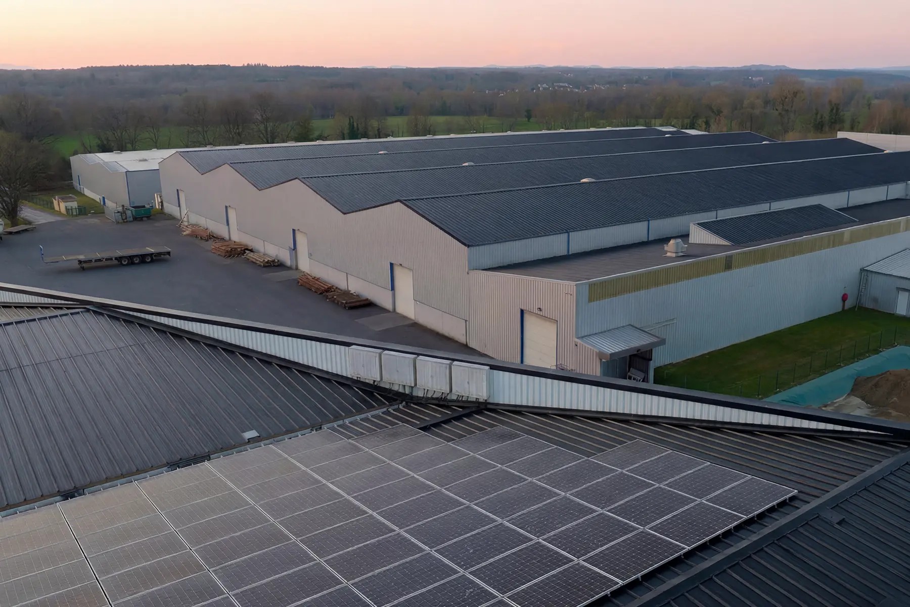 Klempokom - Reference - Renovace střechy industriálního objektu Praha